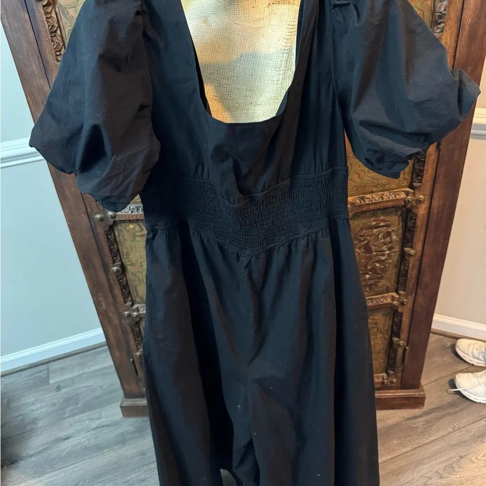 Maeve‎ Black Puff Sleeve Dress XL